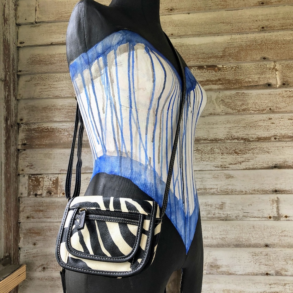 Zebra Print Mini Purse